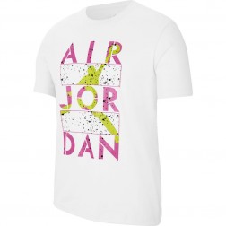 Tričko NIKE AIR JORDAN Stencil Crew Tee - CJ6308 100